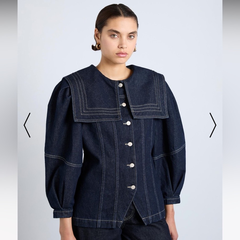 Damson Madder Denim Sailor Jacket